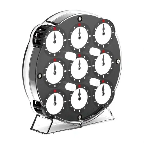 עולם הקוביה - rubiks clock - שעון מעורר פאזל - qiyi clock